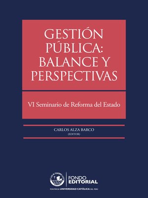 cover image of Gestión pública
